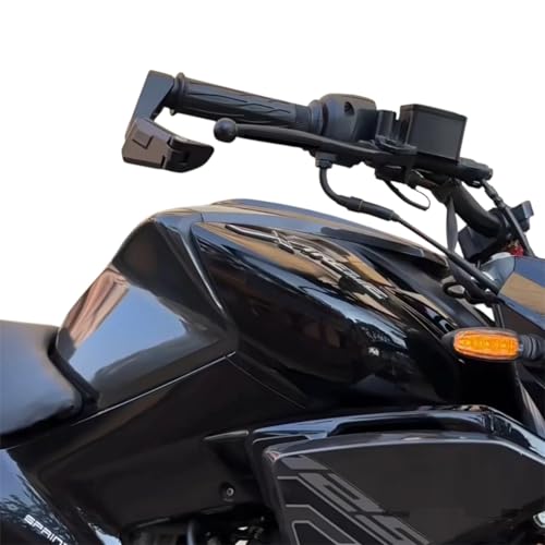 Auto Spare Hub ASH Bike Two In One Hand Lever Guard & Side Mirror - Image 3