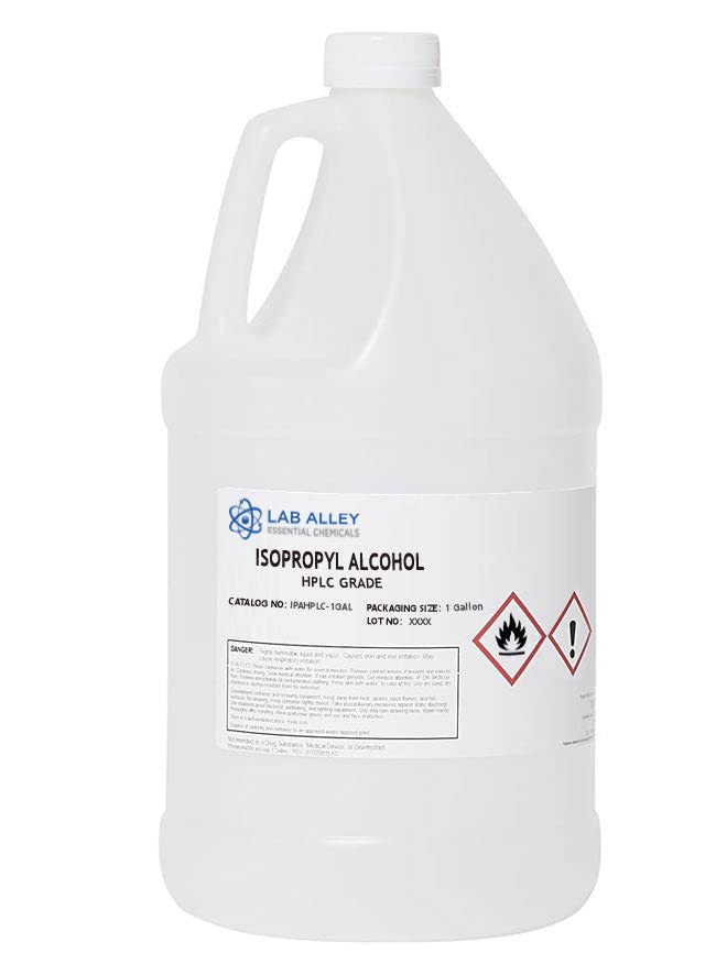 Isopropyl Alcohol (IPA) 99%, HPLC Grade, 1 Gallon