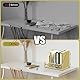 SUPEASY Schreibtisch Organizer Metall Schreibtisch Magazin Aktenhalter mit 5 vertikalen Fächern Rack Datei Organizer für Büro Desktop, Home Workspace, Gold Plus