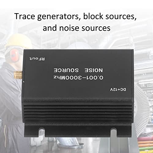 Image of Broadband Noise Source Generator - DC 12V, 0.001‑3000MHZ Versatile RF and Microbillow Testing Tool with Stable SMA Output for Engineers and Hobbyists (US Plug)