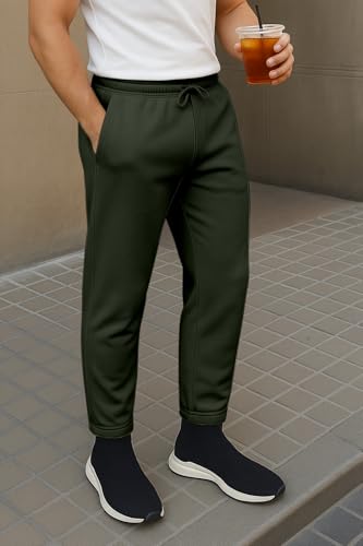 Image of FTX Men Solid Regular Fit Fleece Pack of 1 Track Pant