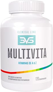 3VS Nutrition Multivitamínico de A a Zinco – Suplemento Alimentar com Vitaminas e Minerais, 120