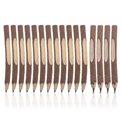 12 Wooden Pencils 4 Ballpoint Pens Wooden Pens Pencil Personalization Wooden Pencils