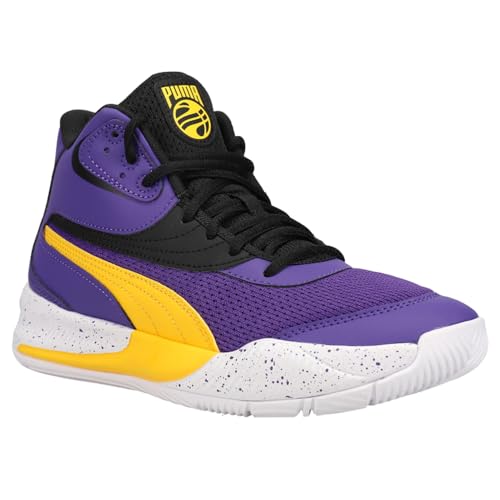 PUMA Kids Girls Triple Mid Lace Up Sneakers Shoes Casual - Purple2