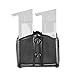 Aker Leather 616 Carry Comp II, Double Magazine Pouch, Black, Double Stack .45 Caliber