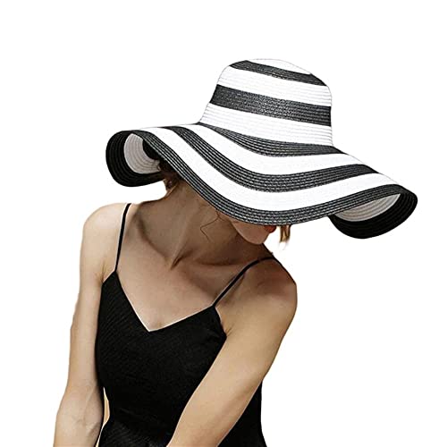 Chapeau de plage pliable et ventilé idéal pour les vacances d'été
