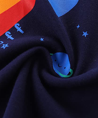 Toddler Boy Clothes Tee Shirts Tshirt,Summer Short Sleeve Top Outfits Rocket 5T #TOP4