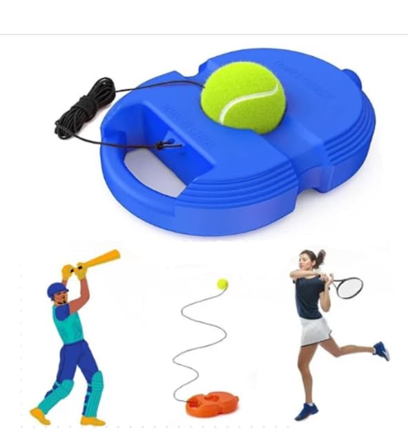 Home and Style Cricket and Tennis Trainer Toys for Kids & Adults | Training and Practice Set | Outdoor Indoor Games for Boys & Girls-picture-14
