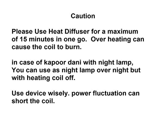 Image of Electric Kapoor Dani with Night Lamp & Camphor Diffuser - Premium Ceramic Dhoop Burner for Pooja, Home & Office. Versatile Electric Aroma Burner for Aromatherapy & Repellent. (Flower)