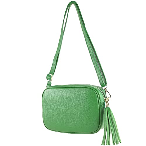 Sac à bandoulière modamoda de T240 : petit sac en cuir pour femme