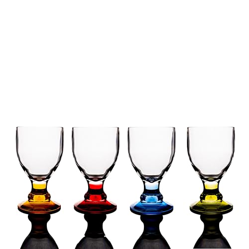 Cheerzly Dionysos - Copa de acrílico irrompible para vino, whisky, cóctel, elegante diseño británico, sin BPA, ergonómica, ideal para vasos elegantes y duraderos