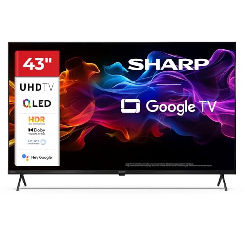 Sharp 43 pouces QLED 4K Ultra HD TV Dolby Vision Dolby Atmos 43HP5265E (HP Series)