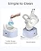 3-in-1 Toddler Potty Training Toilet for Boys and Girls Multi-use Baby Potty Chair for Toddlers 1-3 Training Potty Seat Toddler Toilet Baby Potty Training Seat with Step Stool (Blue)