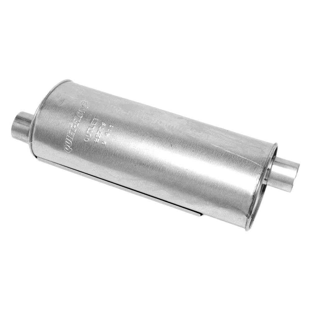 Walker Quiet-Flow SS 22779 Direct Fit Exhaust Muffler 2.75" Inlet (ID) 2.75" Outlet (ID) for Chevrolet Tahoe