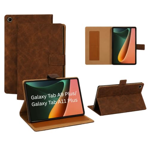 Image of M Cart Cover for Samsung Galaxy Tab A9 Plus / A11 Plus A9+ / A11+ 11 inch, Dark Brown