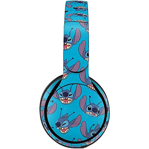 Skinit Decal Audio Skin Compatible with Beats Solo Pro - Officially Licensed Disney Lilo and Stitch Face Expression Pattern Design