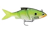 Storm Live Kickin' Shad 03 Fishing Lure, Chartreuse Shad
