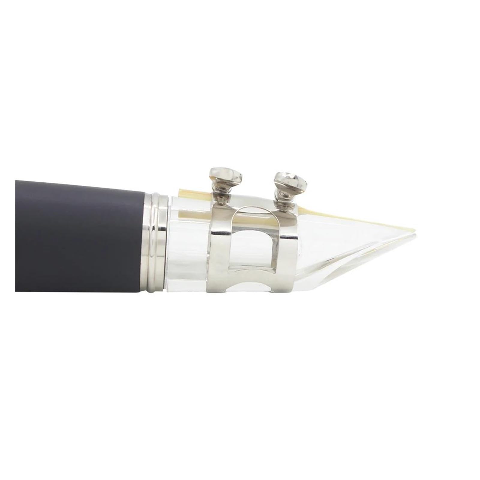 clarinete accesorios instrumentos Boquilla De Clarinete Profesional Transparente ABS Boquilla De Plástico Instrumento De Viento De Madera Accesorios De Clarinete De Repuesto