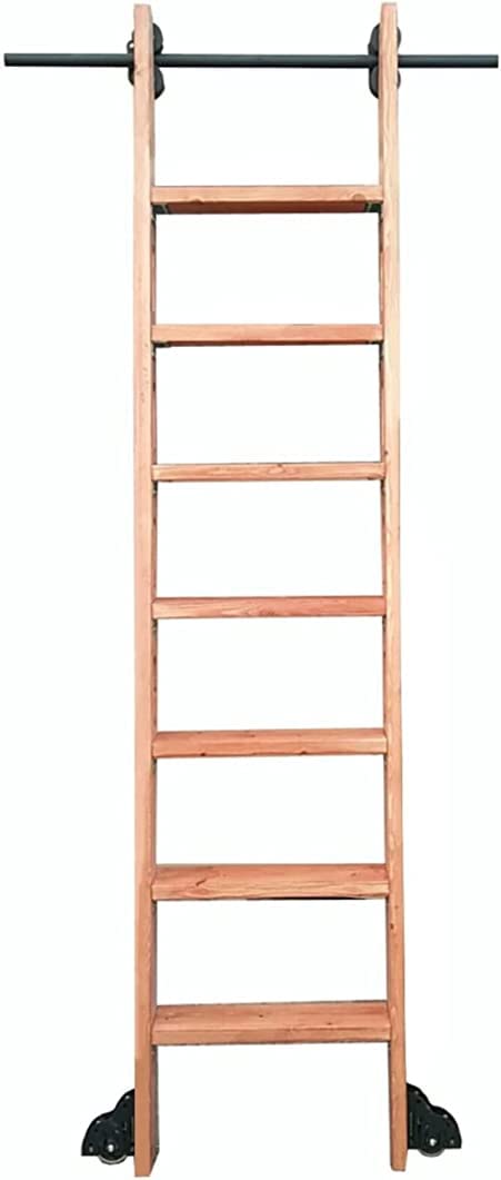 Quincaillerie pour échelle roulante rétractable pour petits espaces