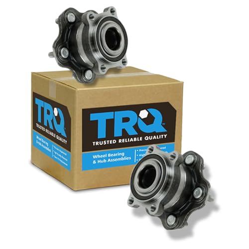 Image of TRQ Rear Wheel Bearing and Hub Assembly Set 2 Piece