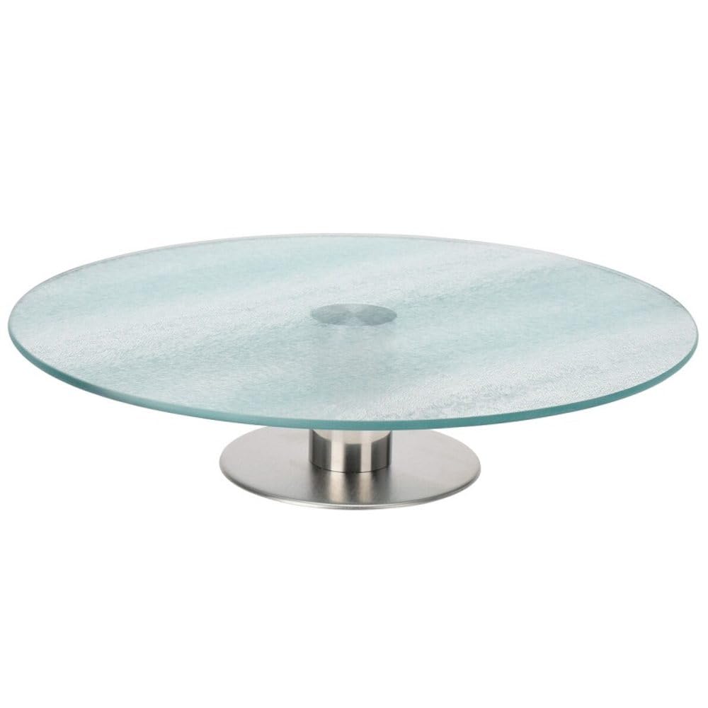 LAZY SUSAN GLASS DIA 30CM