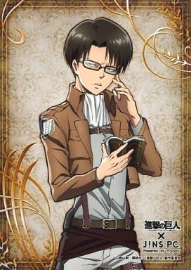 Amazon.co.jp: 進撃の巨人×jinsコラボ ブロマイド リヴァイ : ホビー