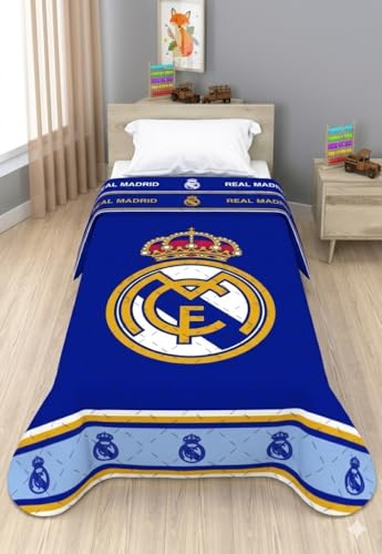 Colcha Bouti Real Madrid Microfibra Premium Textil Termosellado 4