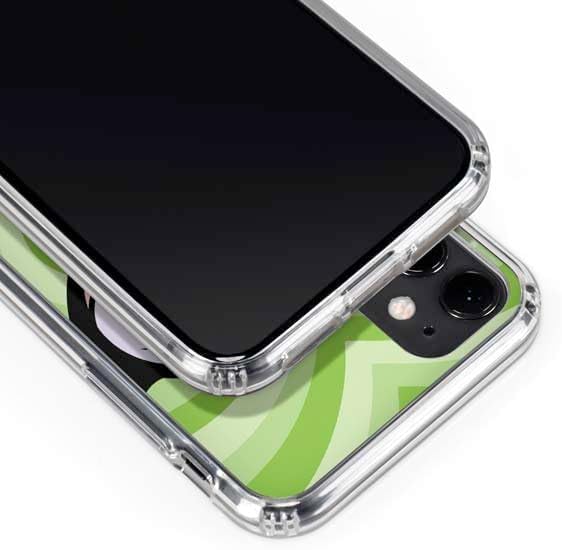 Skinit Clear Phone Case Compatible with iPhone 11 - Officially Licensed Cartoon Network Powerpuff Girls Buttercup Green Hearts Design