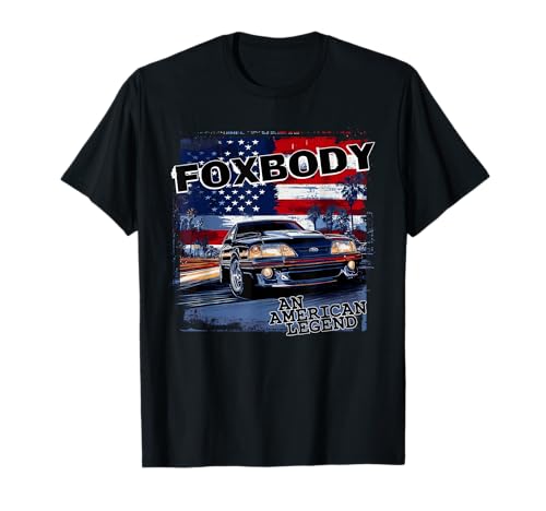 Foxbody, An American Legend car for the stang enthusiast T-Shirt