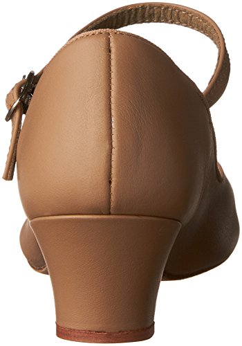 Capezio Women's 459 Suede Sole Jr. Footlight Character Shoe3