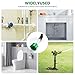 Homeslea AC Drain Line Unclogger, HVAC to PVC Pipe AC Drain Line Cleaner Tool, A/C Condensate Drain Line Cleaner Adapter, Air Conditioner Wet Vac Attachment to Evacuate and Unclog AC Drain Lines-Green