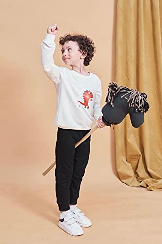 Image of Little Boys Jogger Pants Toddler Boys' Drawstring Elastic Waist Cotton Casual Sweatpants 1PC / 2 PCS Set