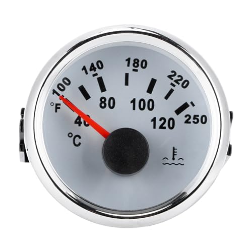 Evita sobrecalentamientos con medidor temperatura agua motor marino 52 mm inoxidable