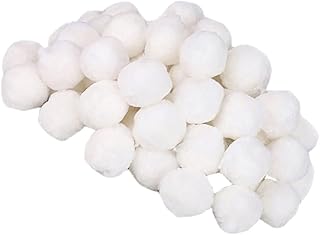 BESPORTBLE 2 Pacotes De Bolas De Filtro De Piscina Bolas De Espuma Absorventes De Óleo Suprimentos De Piscina Bolas De Filtro De Piscina Bolas De Limpeza Bolas De Piscina Materiais De