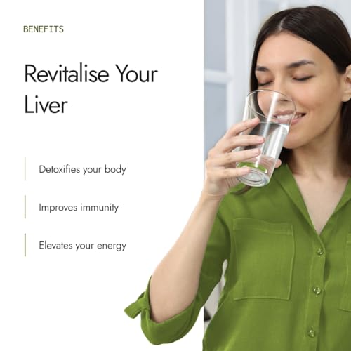 Kapiva Milk Thistle Capsules (120N) | With 70% Silymarin | Supports Liver & Immune System | Vegan, Preservative-Free | Liver Detox Supplement | Milk Thistle Tablet 6 41DvYlZLnaL