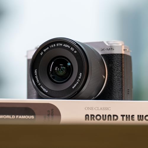 Image of VILTROX 9mm F2.8 XF Lens for Fuji, AF 9mm f /2.8 Wide Angle Autofocus APS-C XF Lens Compatible with Fujifilm X-Mount Cameras X-A7 X-E4 X-H1 X-Pro3 X-S10 X-T2 X-T3 X-T4 X-T30 X-H2 X-T5 X-T50