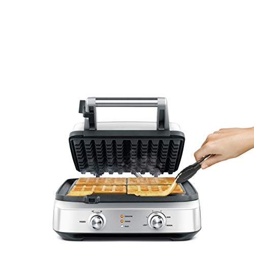 Breville Bwm604Bss Smart Waffle Maker, Brushed Stainless Steel, 12.25 X 12.25 X 5.75 Inches #TOP2