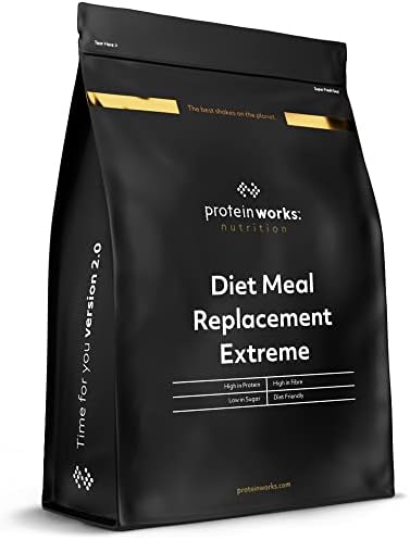 Protein Works - Diet Meal Replacement Extreme | Seen On This Morning ITV | Nutritionally Complete Meal | Immunity Boosting Vitamins | Just Add Water | Chocolate Silk| 1kg