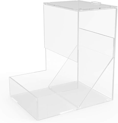 Miniatura 2 de FixtureDisplays Dispensador de gravedad de 6 pulgadas de ancho x 8.6 pulgadas de alto x 8 pulgadas de profundidad, compartimento de plástico