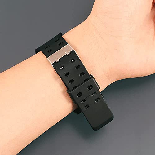 WRISTARMOR Resin keeper loop Replacement for Casio watch band holder ring Strap Activity ring （22mm） by WRISTARMOR - Image 7