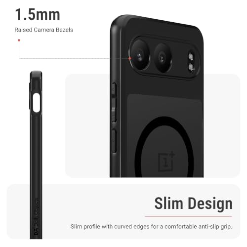 Image of DailyObjects Nimbus 2.0 Magnetic Phone Case Cover Compatible with OnePlus Nord 4 | Wireless Charging Slim Back Cover | 2 Layer Edge Protection & Shockproof