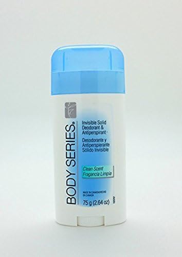 Amway BODY SERIES Invisible Solid Deodorant & Antiperspirant Stick Clean Scent 2.64 oz by Body Series