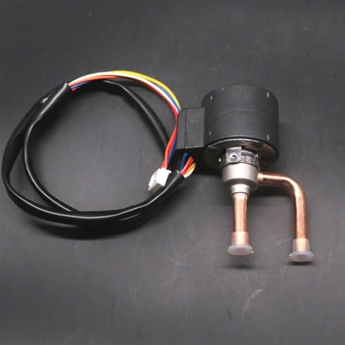 XEOWHUPG Válvula DC12V Normalmente Cerrada Válvula de Cobre for Aire Acondicionado Inverter Refrigeración y Bombas de Calor(DPF2.2)