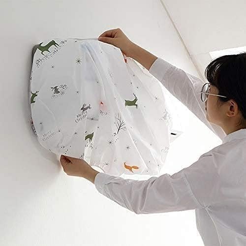 Image of Premium Work Indoor AC Dust Protection Cover Designer Summer Ac Cover for1 Ton& 1.5 Ton (38 X 12 X 9 inch )multicolour