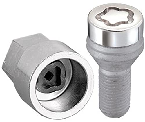 Serrures De Roue McGard 24210 - Filetage M14x1,5 - Siège Conique 60° - Kit De 4 écrous + Clé - Protection Antivol