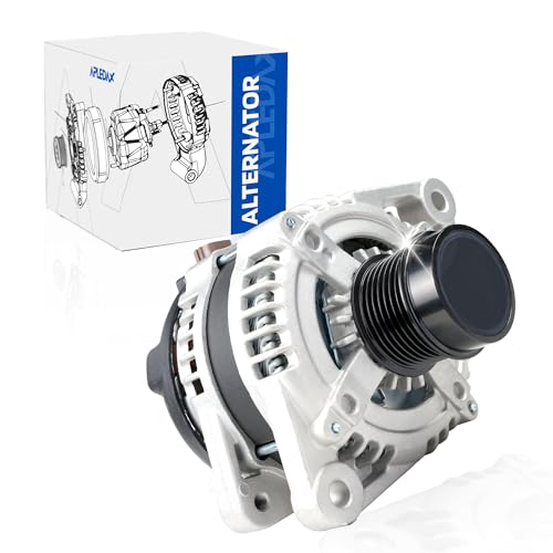 APLEDAX High Output Alternator For/Toyota Highlander 2008-2016 RAV4 Sienna Venza For/Lexus ES350 RX350 V6 3.5L 150Amp 12V CW 7-Groove Pulley 27060-0P240