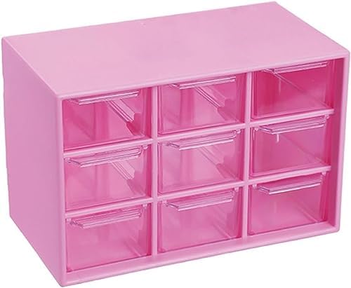 Mini Plastic Drawer Organiser, Art Craft Organisers and Storage Used In Desk, Vanity in Home Or Office