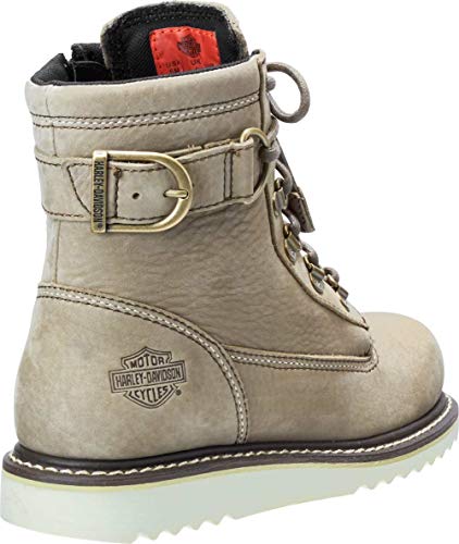 Harley-Davidson Women's Marconi Leather Motorcycle Casual Wedge Boot3