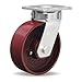 Hamilton S-52K-6MB Swivel Caster 52K 6X2 Metal 1200 Bright Zinc Plated