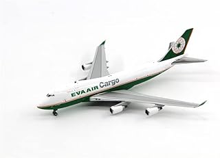 JC Wings EVA Air Cargo for Boeing B747-400F B-16407 1/400 DIECAST Aircraft Pre-Built Model